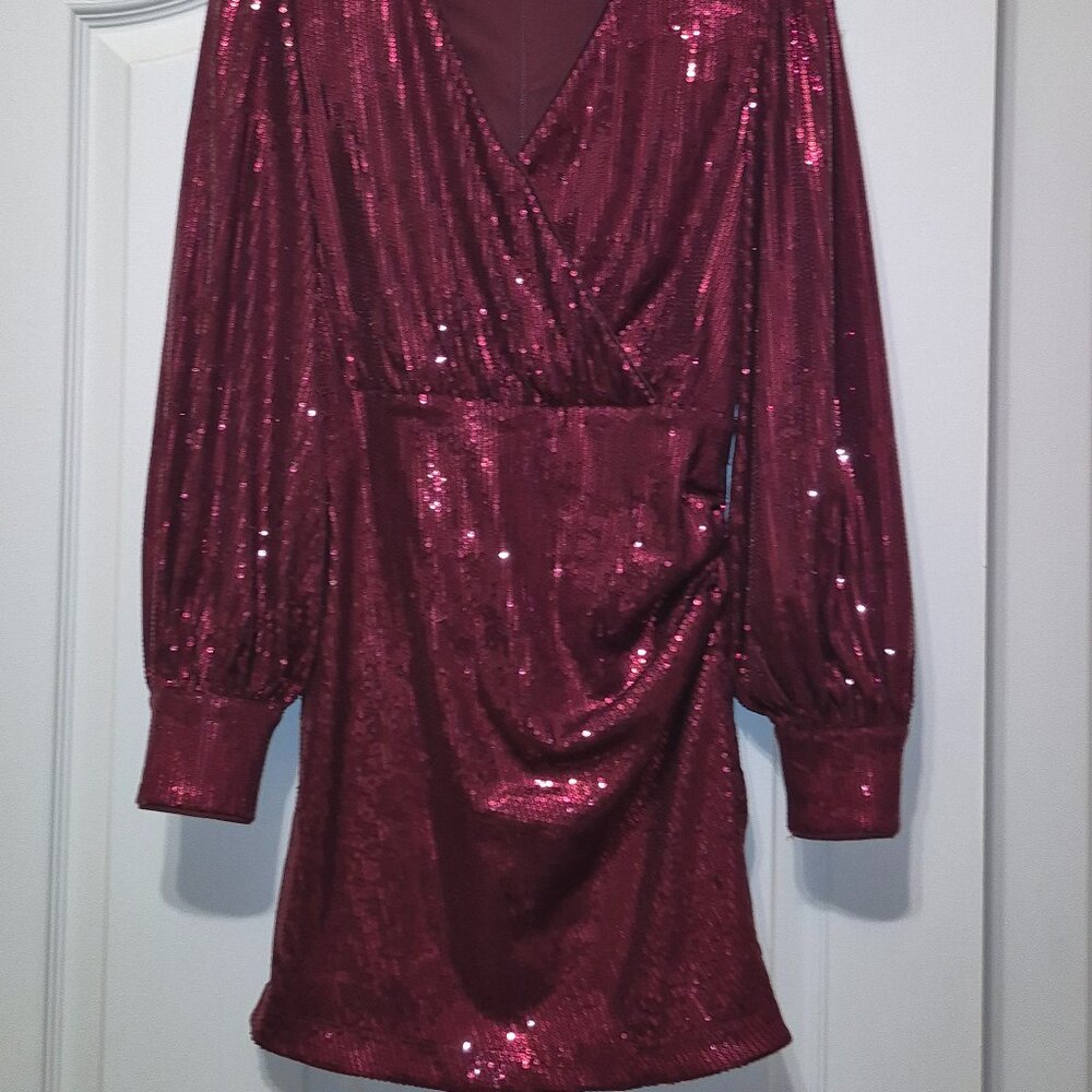 Sparkly Red Dress - Picture 5 of 5